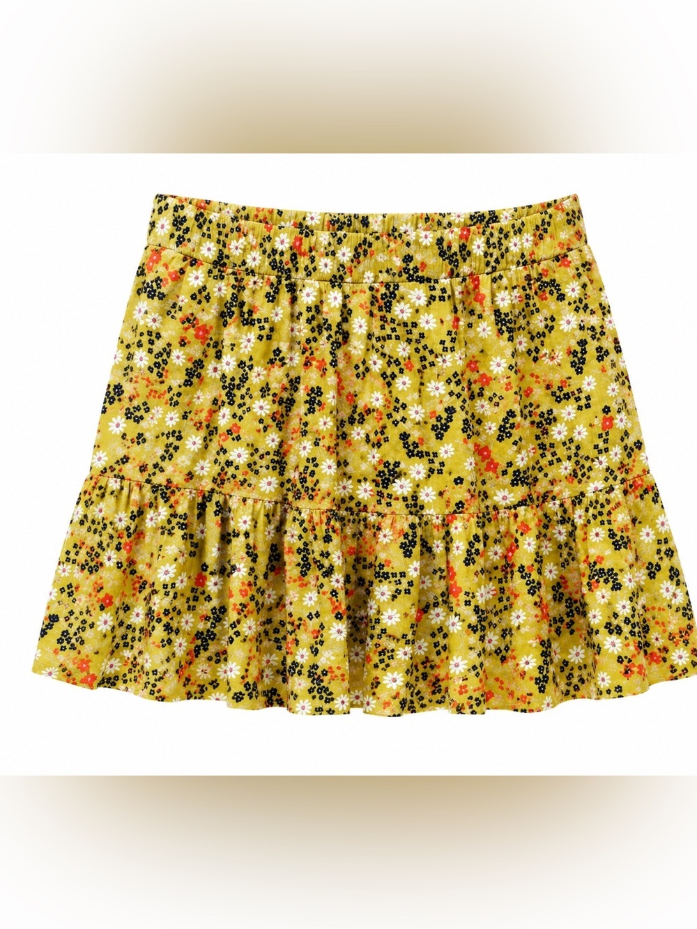 Loft NWT ruffle pull on floral skirt, SP